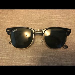 Ray Ban Clubmaster Classics w/ Polarized Lenses